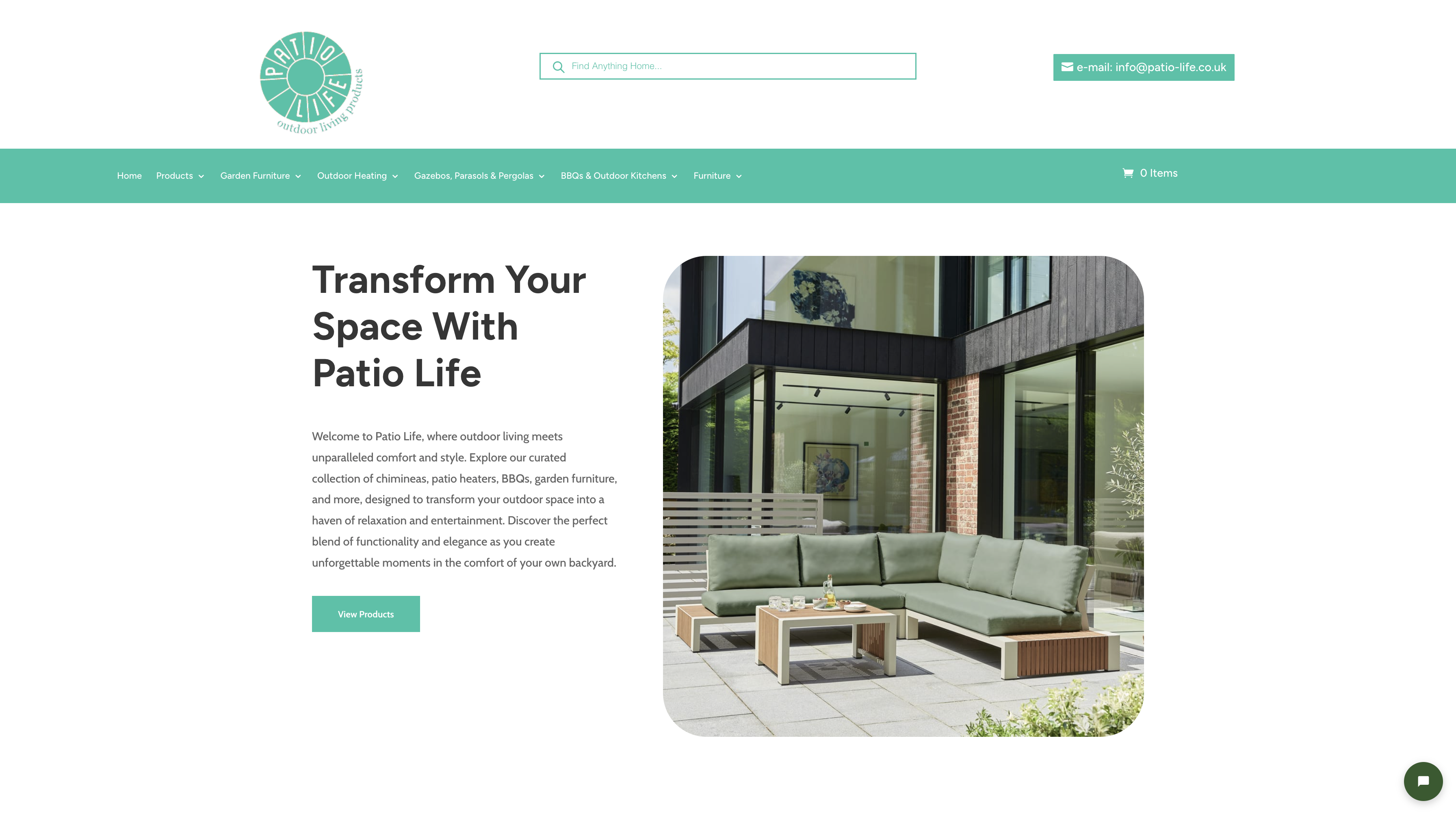 Patio Life E-Commerce